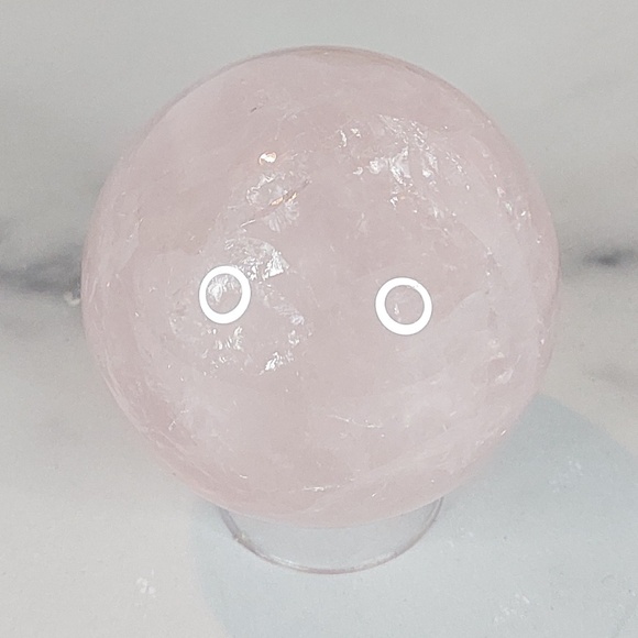 Rose Quartz Sphere | Unconditional Love • Heart Healing • Compassionate Energy - Picture 1 of 5